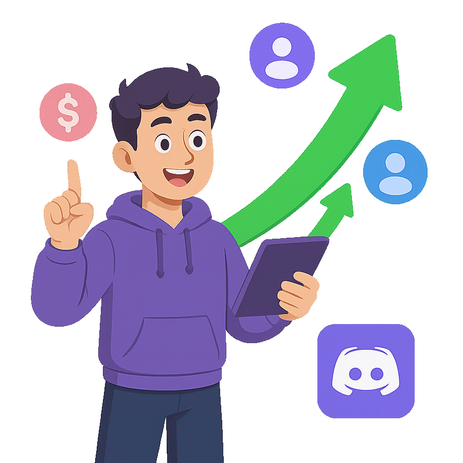 خرید و سفارش ممبر سرور دیسکورد Discord ارزان با تحویل سریع