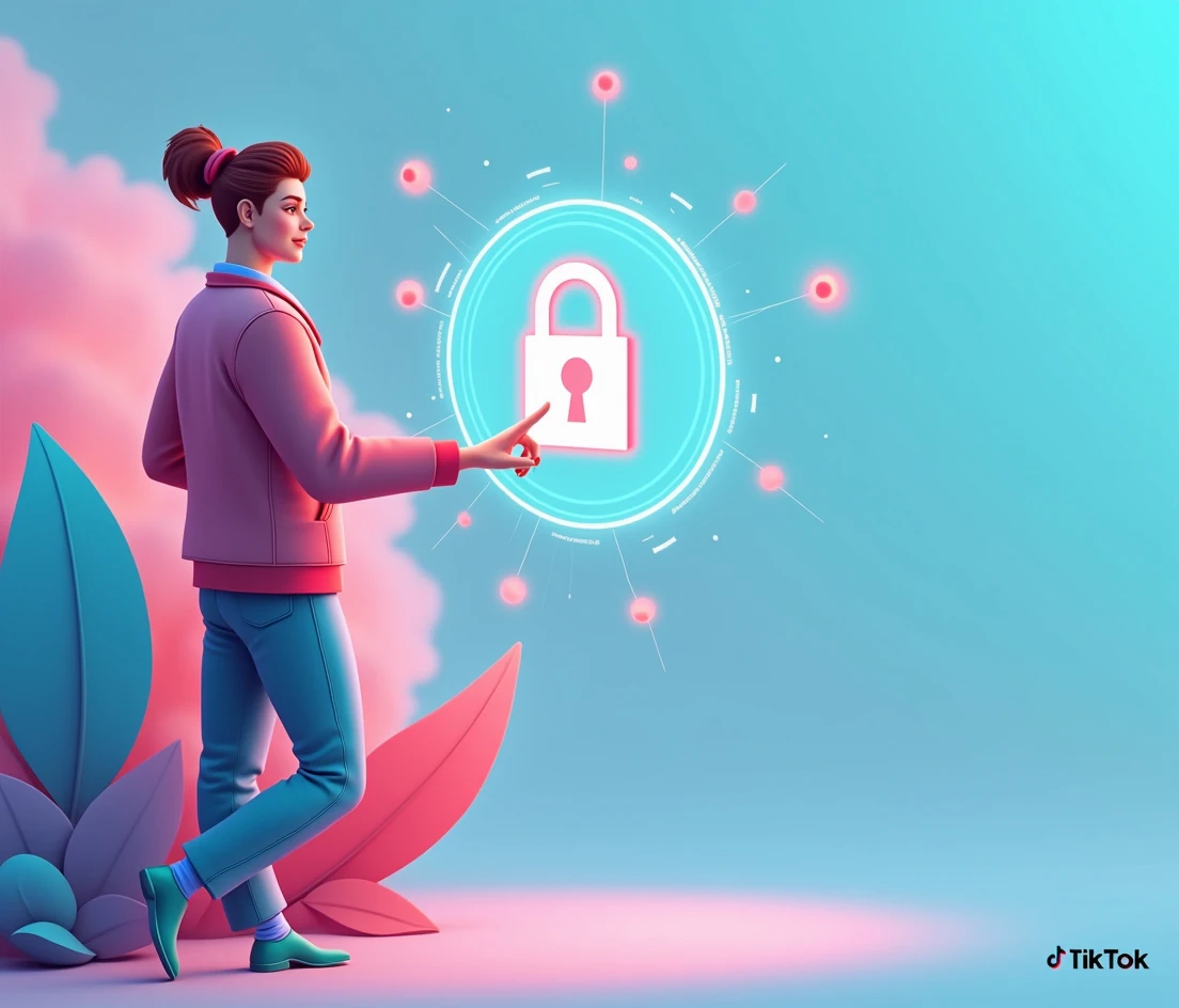 تنظیمات حریم خصوصی تیک تاک چگونه اکانت را پرایوت کنیم؟ 🔒 + ویدیو