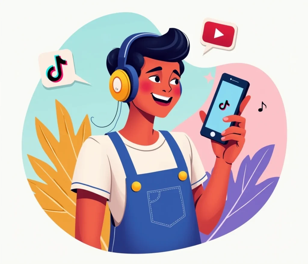 چطور از تیک تاک برای تبلیغ پادکست یا یوتیوب ⏯ + ویدیو