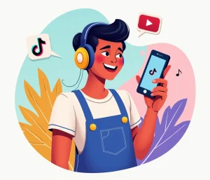 چطور از تیک تاک برای تبلیغ پادکست یا یوتیوب ⏯ + ویدیو