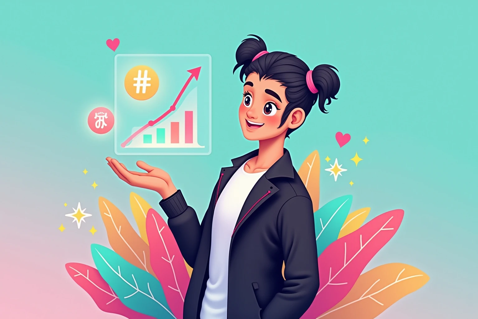 راز پیدا کردن هشتگ های وایرال در تیک تاک 📊 + ویدیو