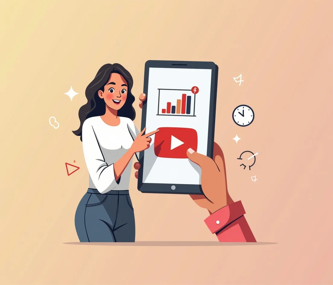 نمودار تحلیلی و آمار مخاطبان در یوتیوب استودیو