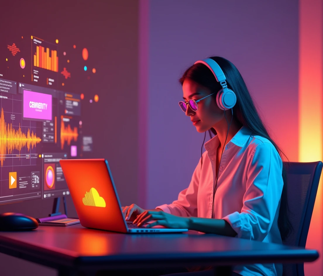 چطور در ساندکلاد بازدید موزیک را بالا ببریم؟ 🎵 + ویدیو