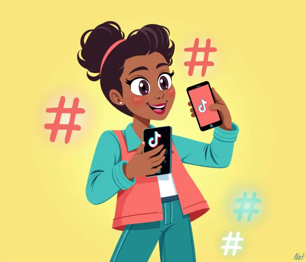 چطور یک هشتگ اختصاصی برند در تیک تاک وایرال کنیم؟ + ویدیو 📈
