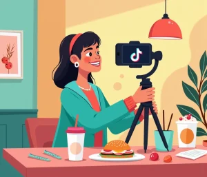 ۱۰ ایده محتوای تیک تاک برای رستوران ها و کافه ها 🍽️ + ویدیو