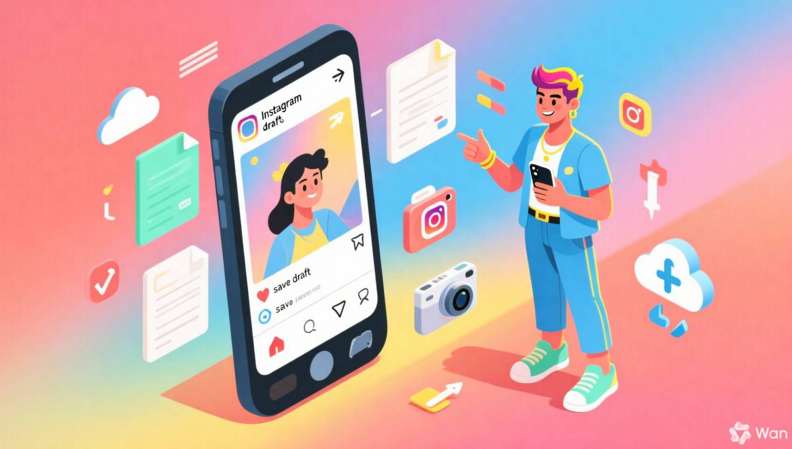 چطور از Draft اینستاگرام بهترین استفاده رو ببریم؟  + ویدیو