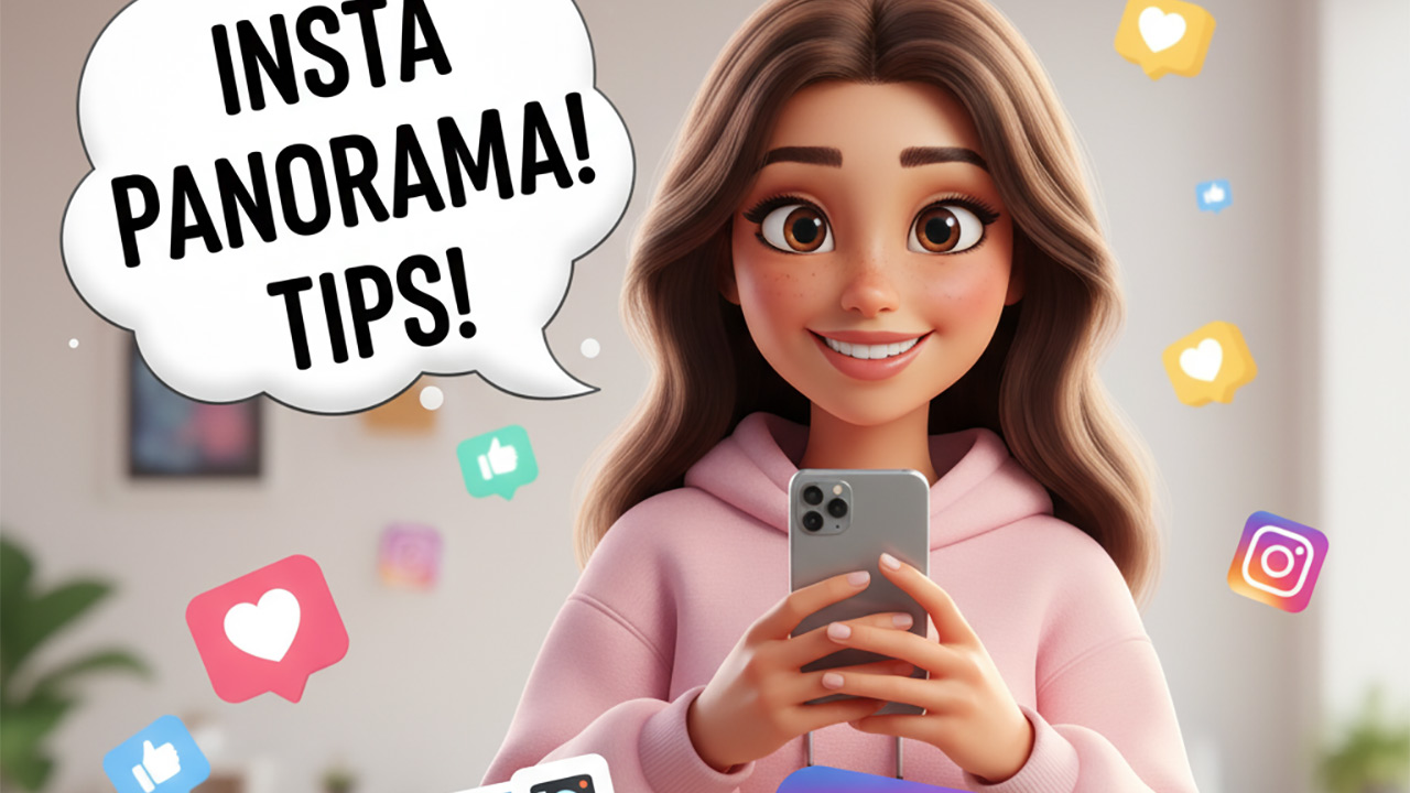 چطور تصاویر پانوراما را در اینستاگرام پست کنیم؟  + ویدیو