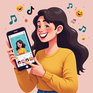 ترفندهای استفاده از استیکرها و اموجی‌ها در تیک تاک 🎉