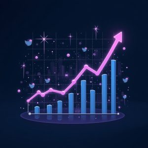 پیش‌بینی روند بازار با تحلیل داده‌های توییتر 📊