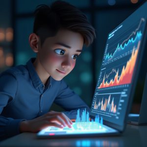 پیش‌بینی روند بازار با تحلیل داده‌های توییتر 📊